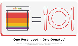 Square Baby Donates 1 Meal for Every Meal Purchased!