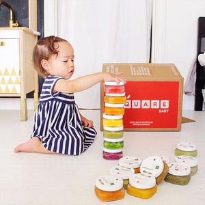 Girl with Box + Stacking