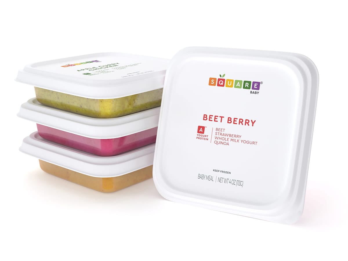 Square Baby meals