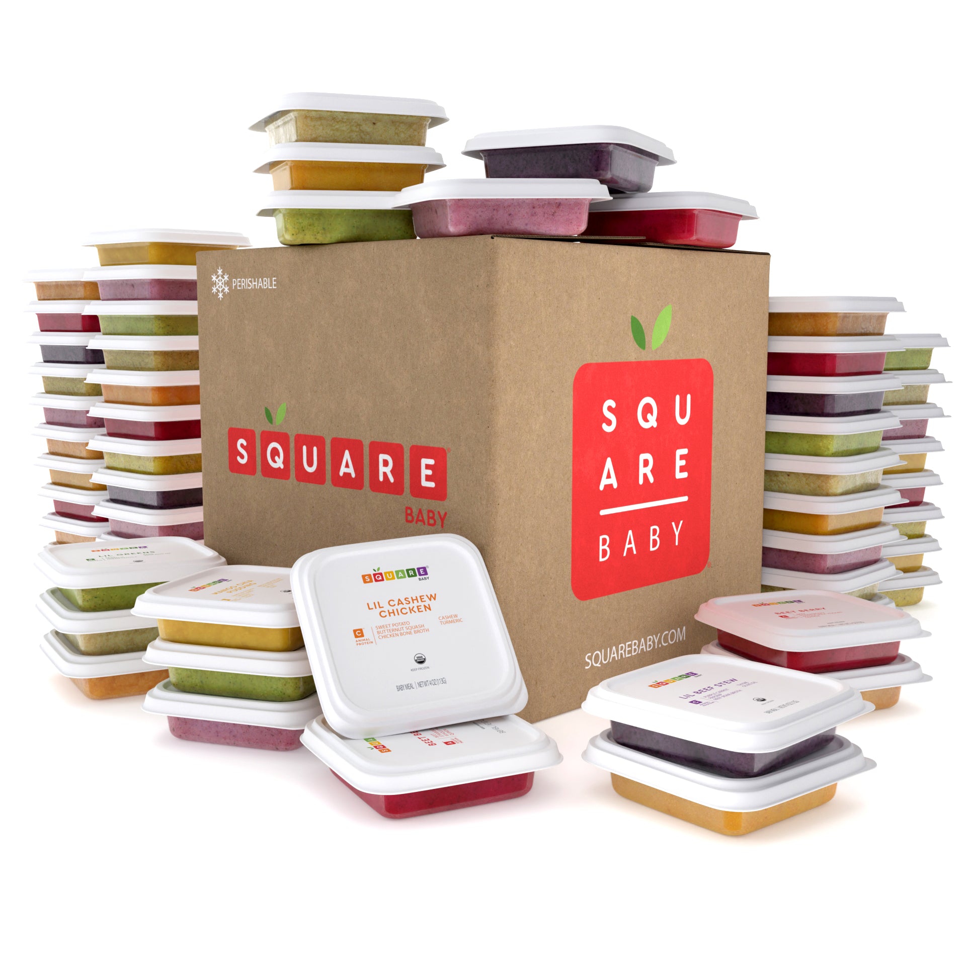 Square Baby 56 Meal Box