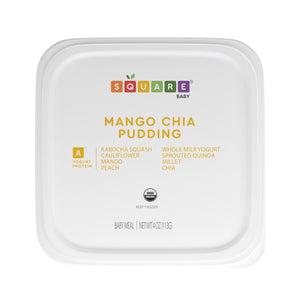 Mango Chia Pudding lid